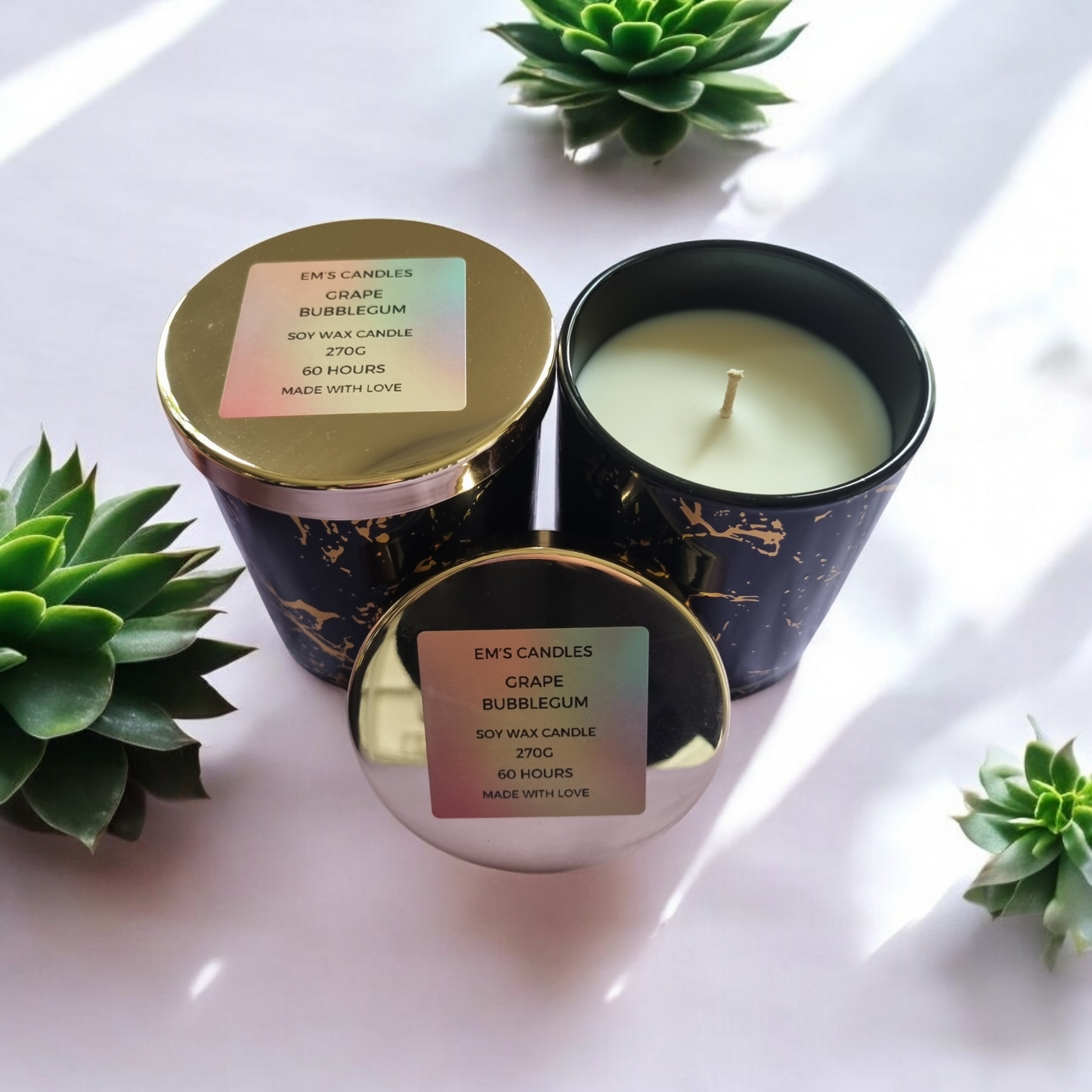 Grape Bubblegum Candle 270G