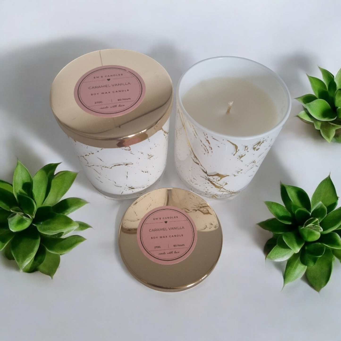 Caramel Vanilla Candle 270G