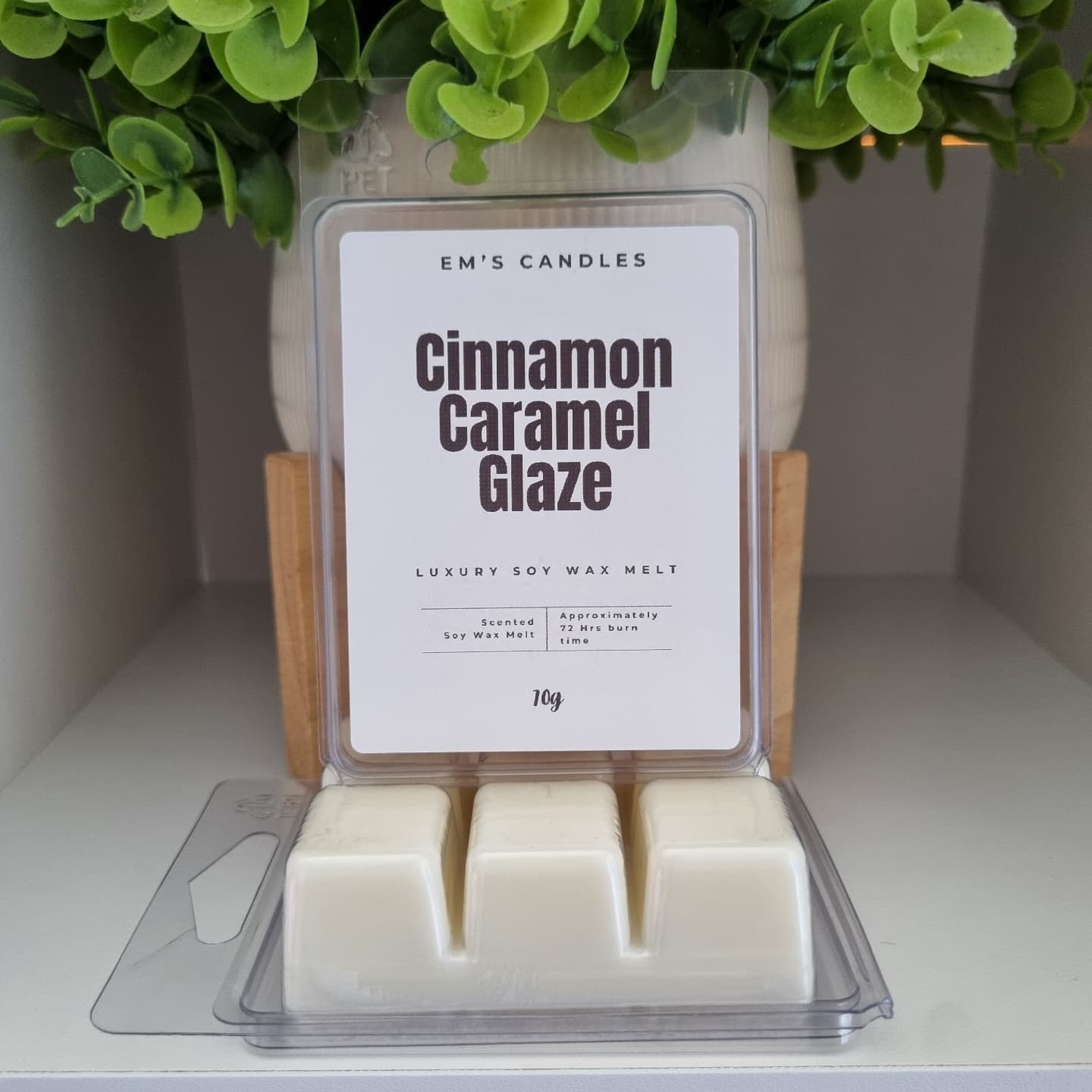 Cinnamon Caramel Glaze Wax Melt 70G