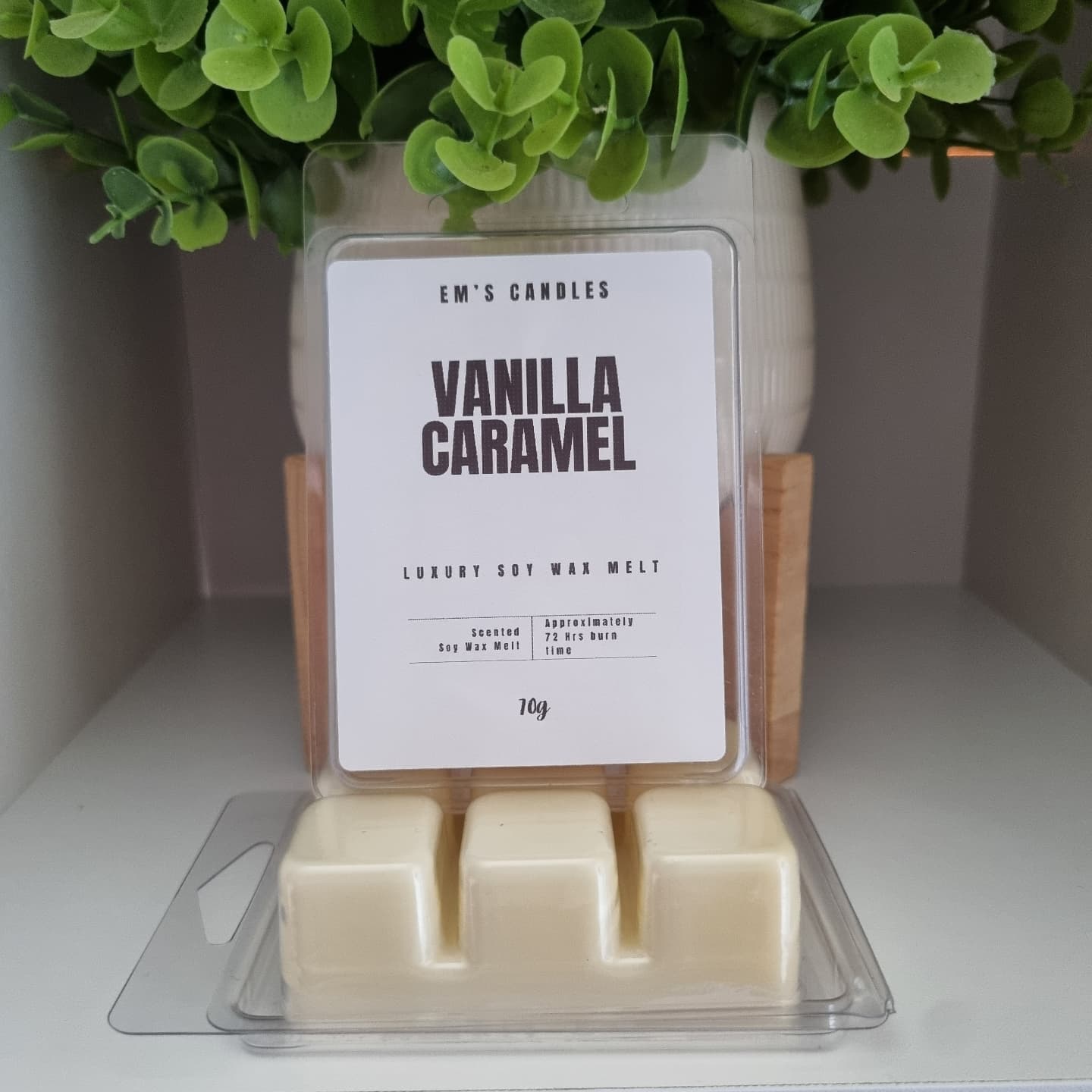 Vanilla Caramel Wax Melt 70G